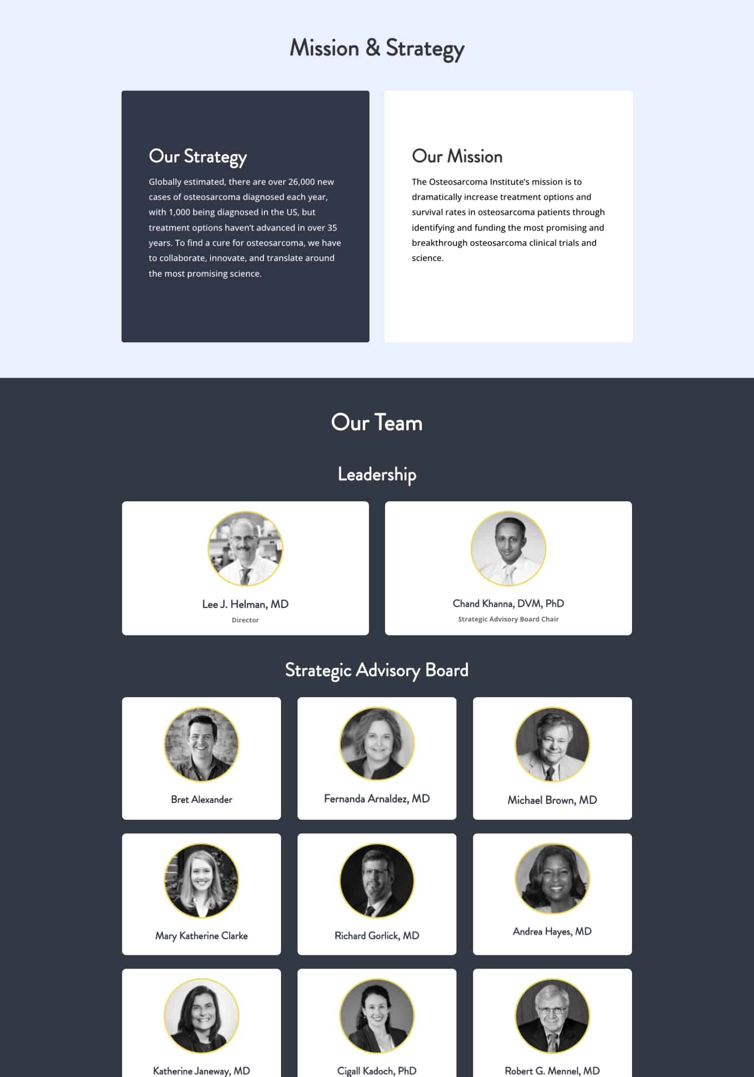 Our Mission