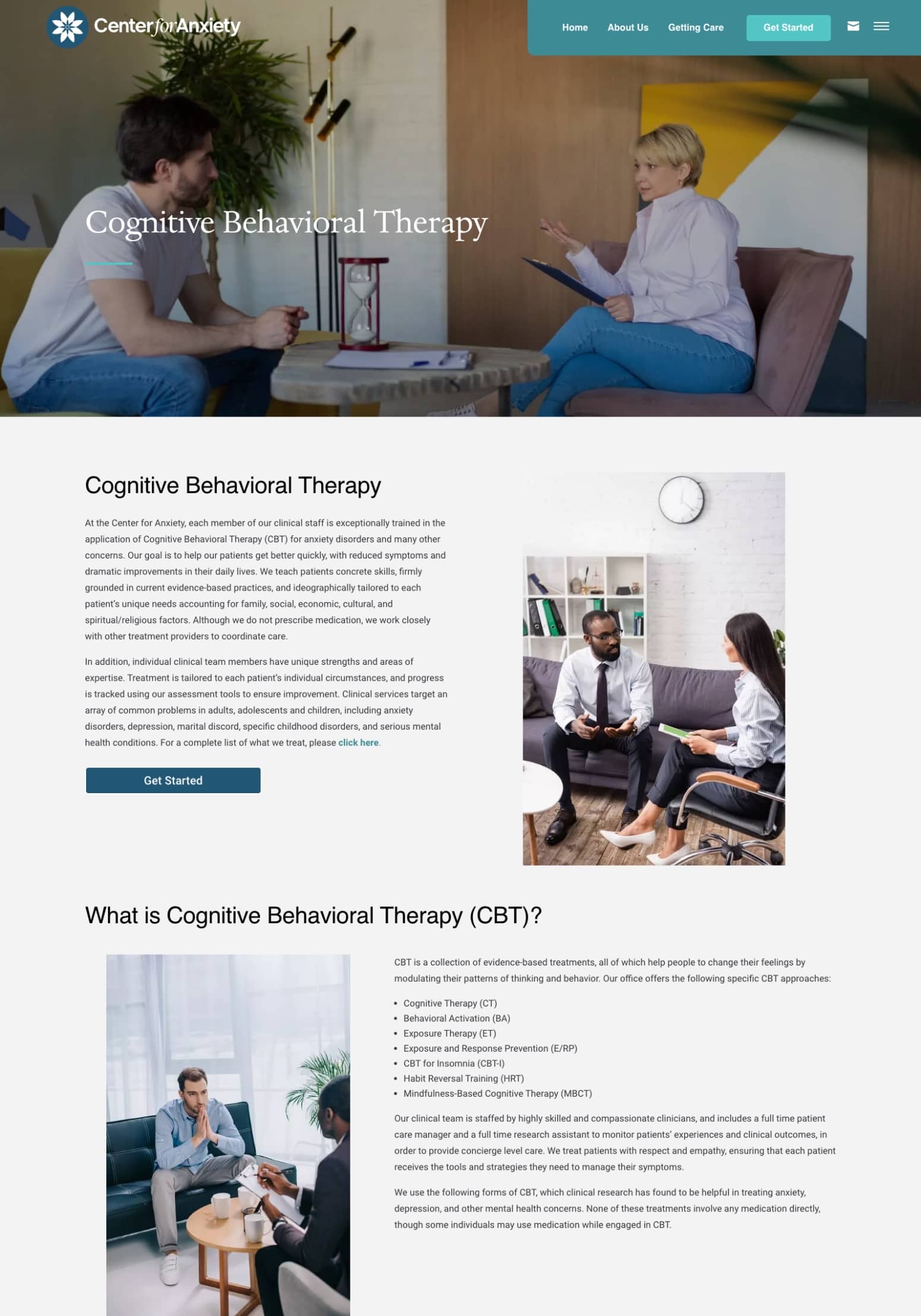 Cognitive Behavioral Therapy
